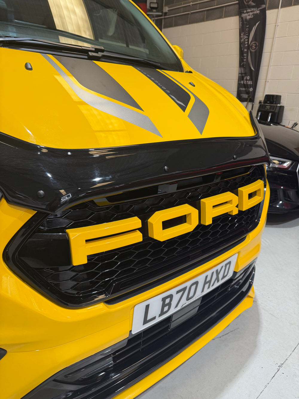 Ford Transit Custom MK1: Raptor Style Front Grill 18-23