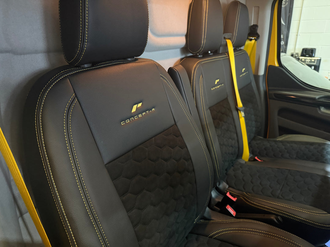 Concept-R Custom Colour Seat Belts – Ford Transit Custom