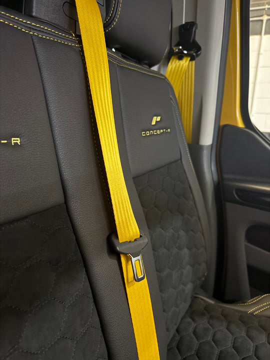 Concept-R Custom Colour Seat Belts – Ford Transit Custom