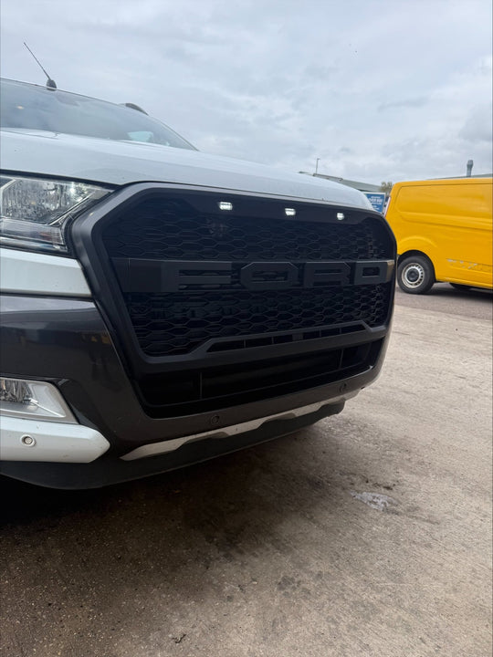 Ford Ranger Front Grille with LED Lights - Concept - R