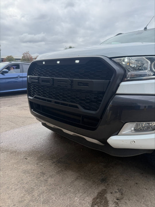 Ford Ranger Front Grille with LED Lights - Concept - R