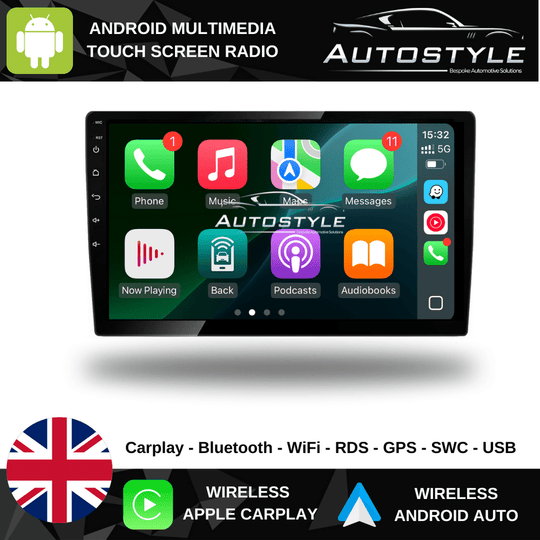 Ford Transit Custom Apple Carplay / Android Auto 10" Stereo Upgrade - Concept - R