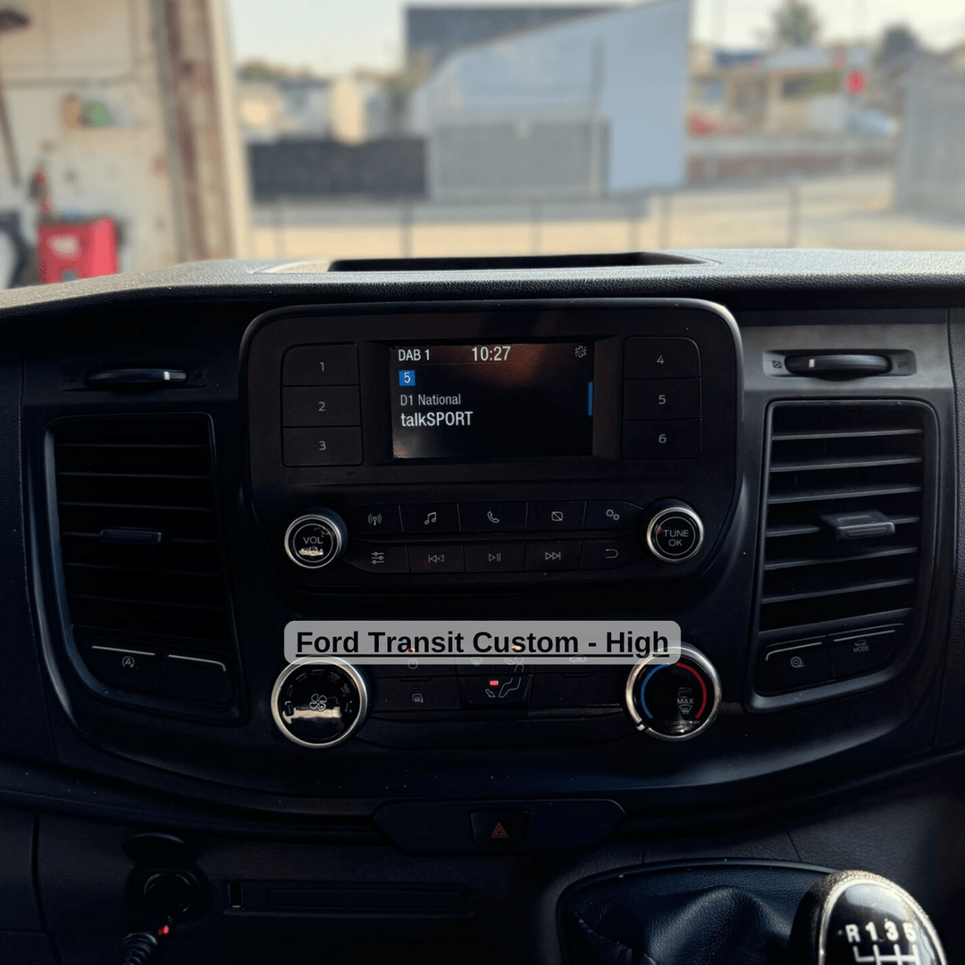 Ford Transit Custom Apple Carplay / Android Auto 10" Stereo Upgrade - Concept - R