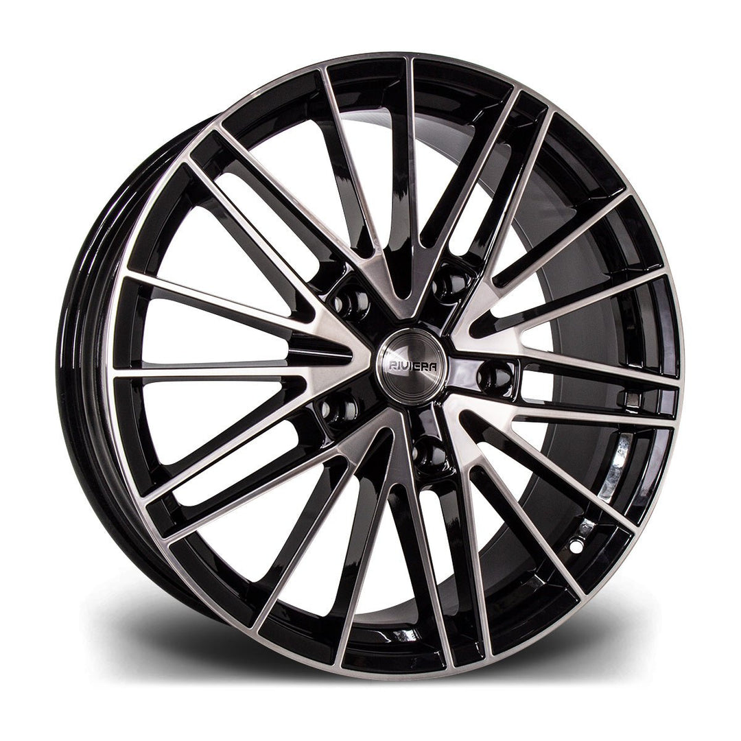 RIVIERA RTS RIVIERA RTS 20X8 5X160 50 65.1 BLACK POLISHED DARK TINT - Concept - R
