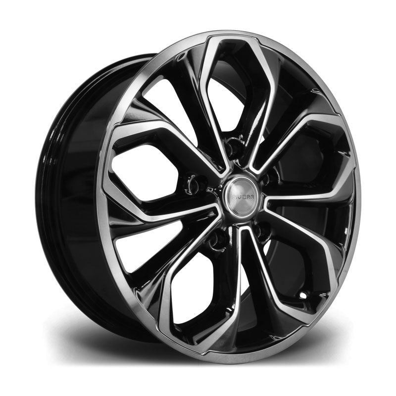RIVIERA RTT RIVIERA RTT 20X8 5X160 50 65.1 BLACK POLISHED - Concept - R