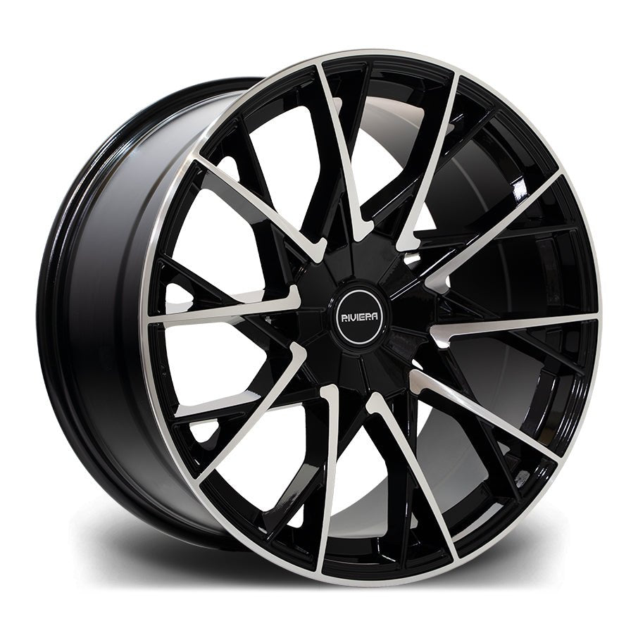 RIVIERA RV197 RIVIERA RV197 20X8.5 5X160 50 65.1 BLACK POLISHED - Concept - R