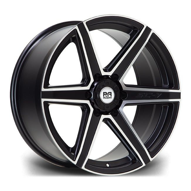 RIVIERA XTREME RX800 RIVIERA XTREME RX800 20X9.5 6X139 25 110 SATIN BLACK MILLED EDGE - Concept - R